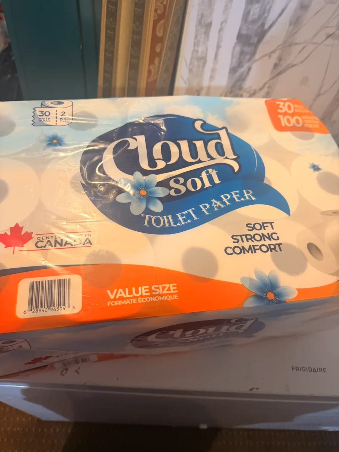 Cloud Soft 2-Ply Toilet Paper Value Size - 30 Rolls