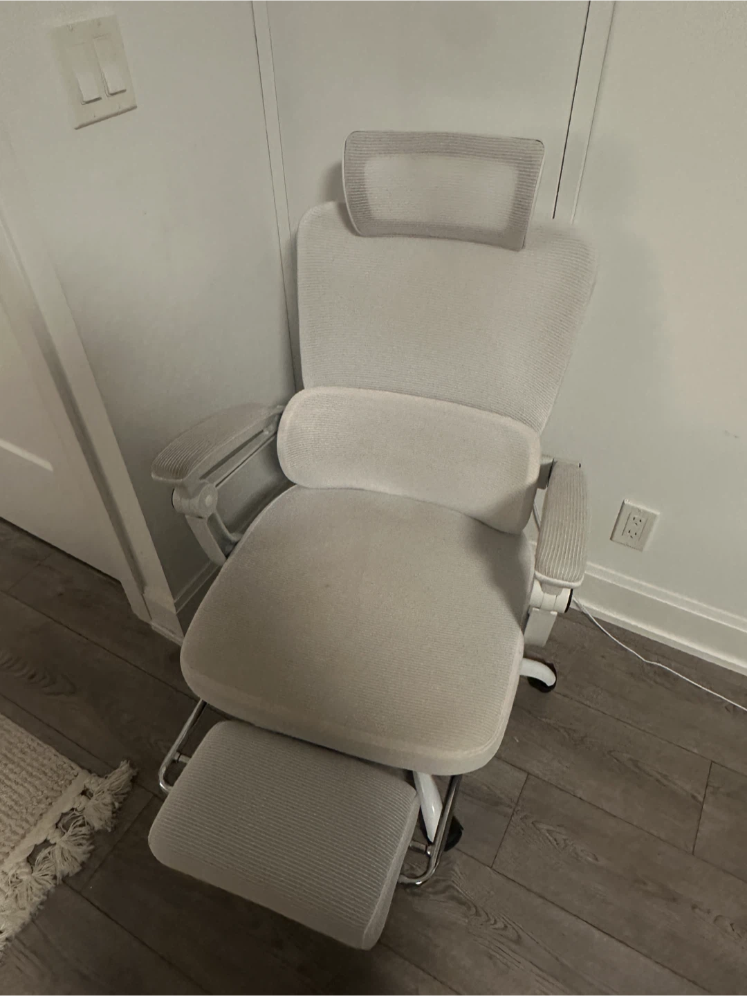 Ergonomic Office Chair with Leg/ Footrest