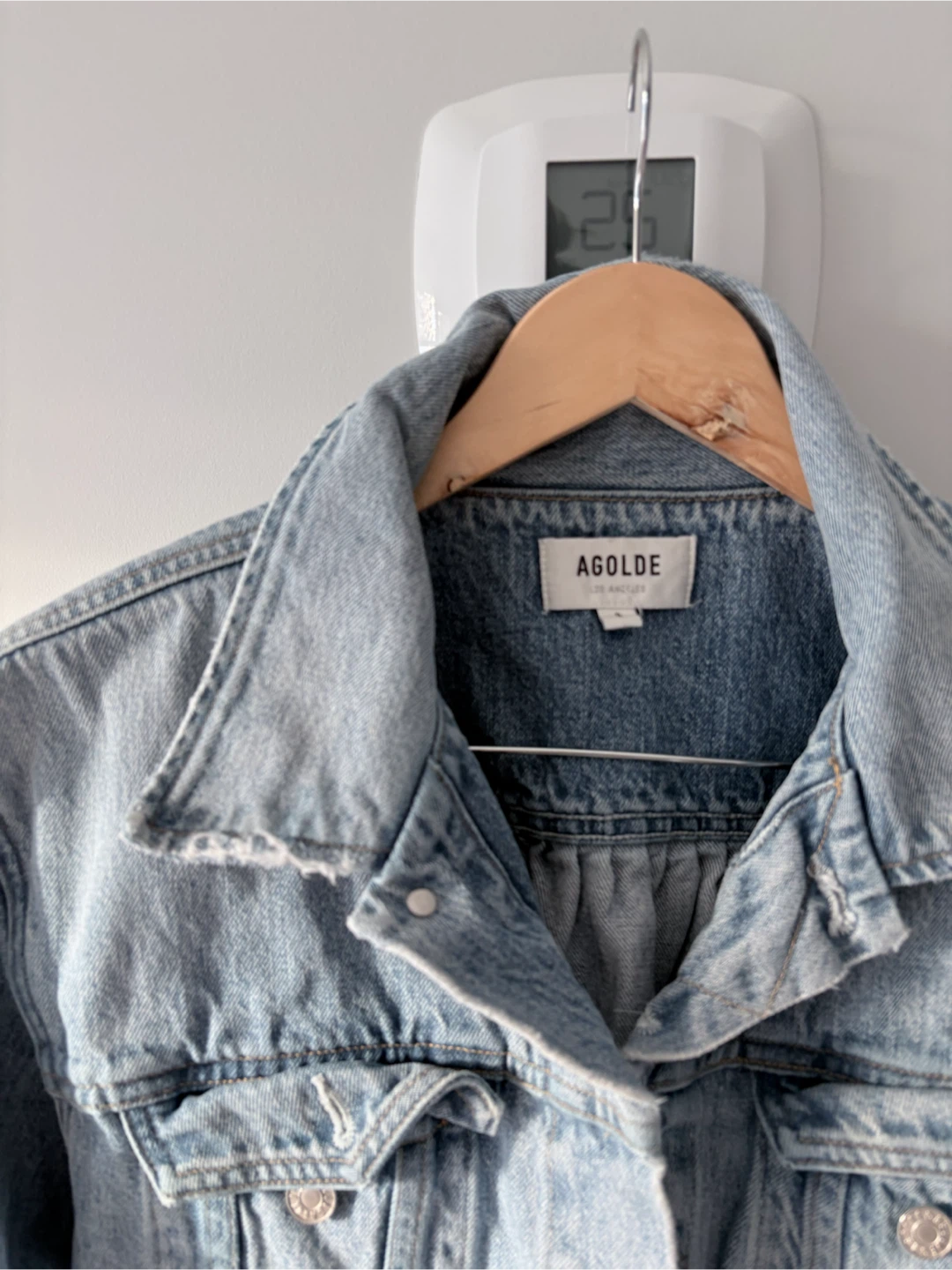 AGOLDE Light Wash Denim Jacket - photo 2
