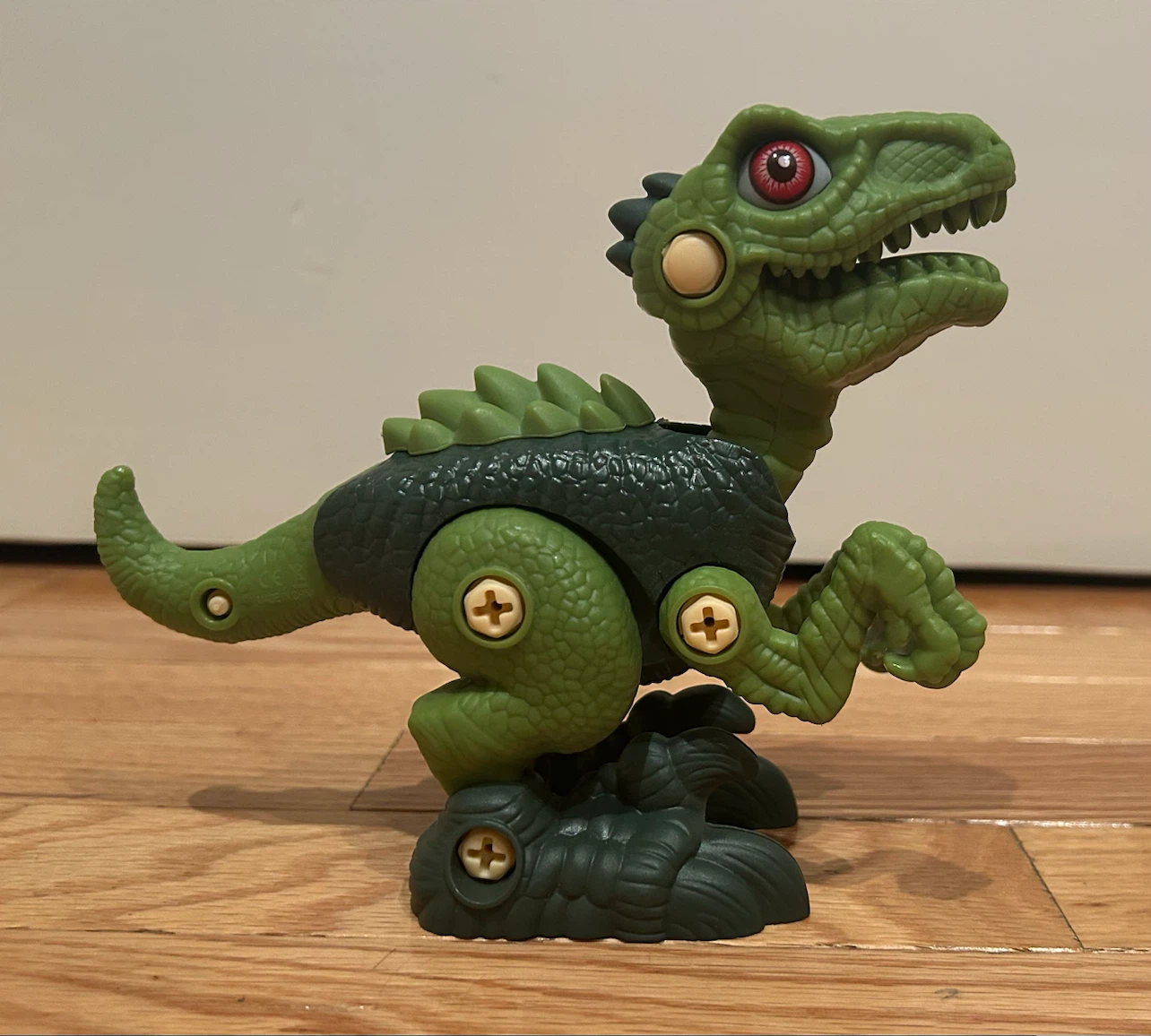 Green Dinosaur Construction Toy