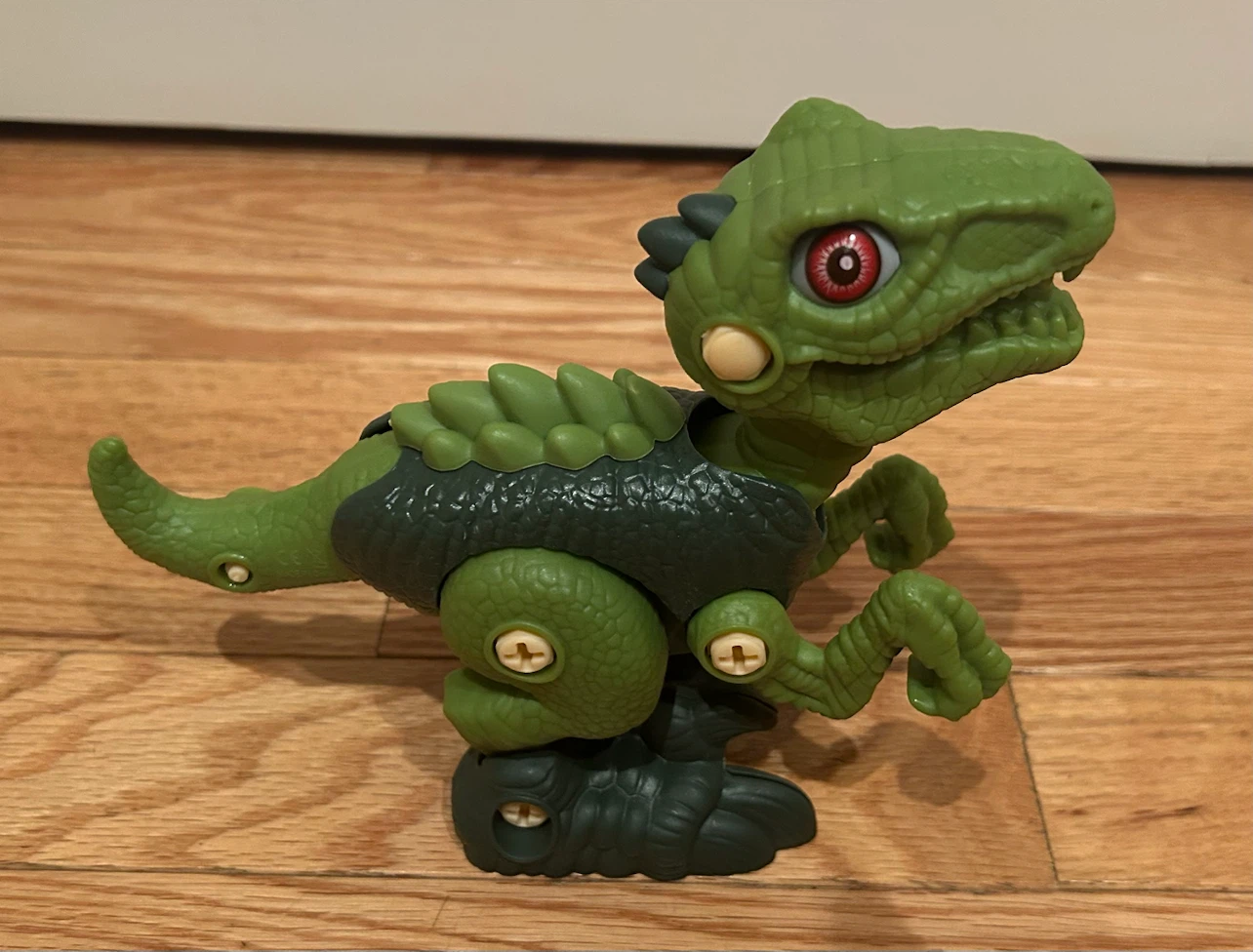 Green Dinosaur Construction Toy - photo 2