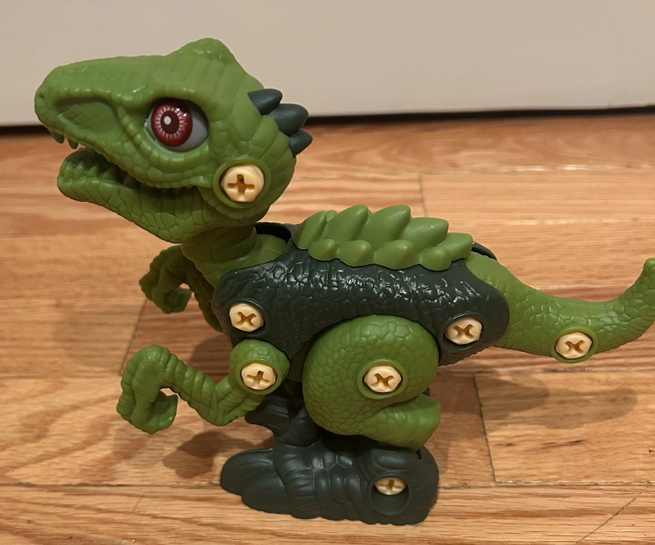 Green Dinosaur Construction Toy - photo 4