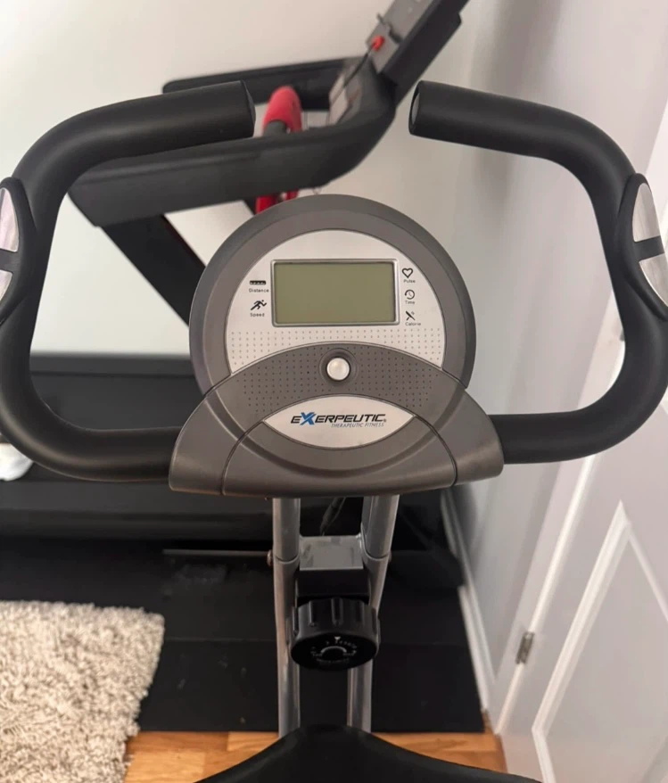 Exerpeutic Folding Exercise Bike - photo 4