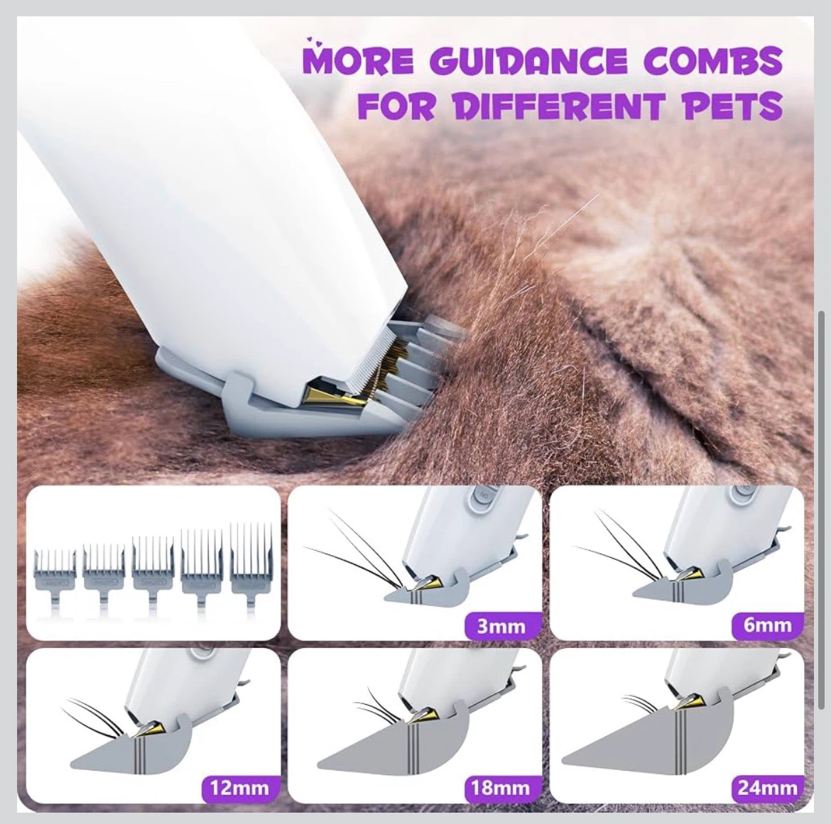 Homeika All-in-One Pet Grooming Kit & Vacuum - photo 5