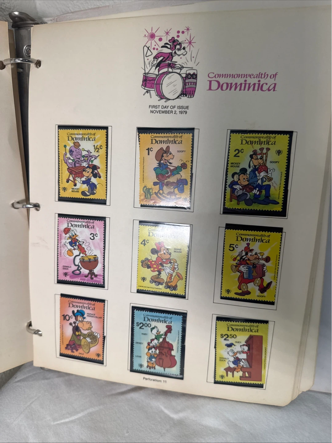 The Disney World of Postage Stamps Album - photo 3