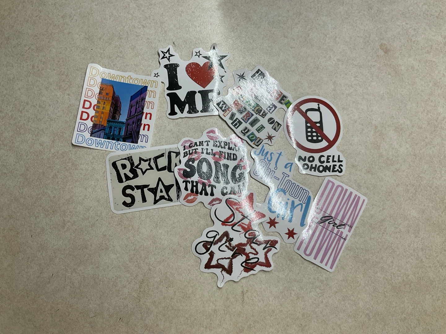 Assorted Downtown girl/ New York Sticker Pack - photo 4