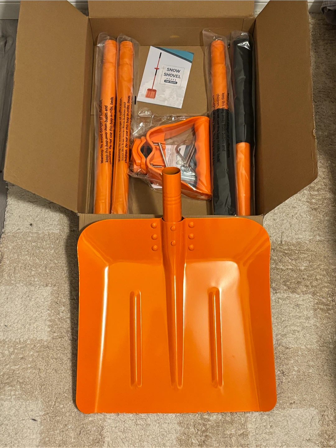 Heavy Duty Snow Shovel