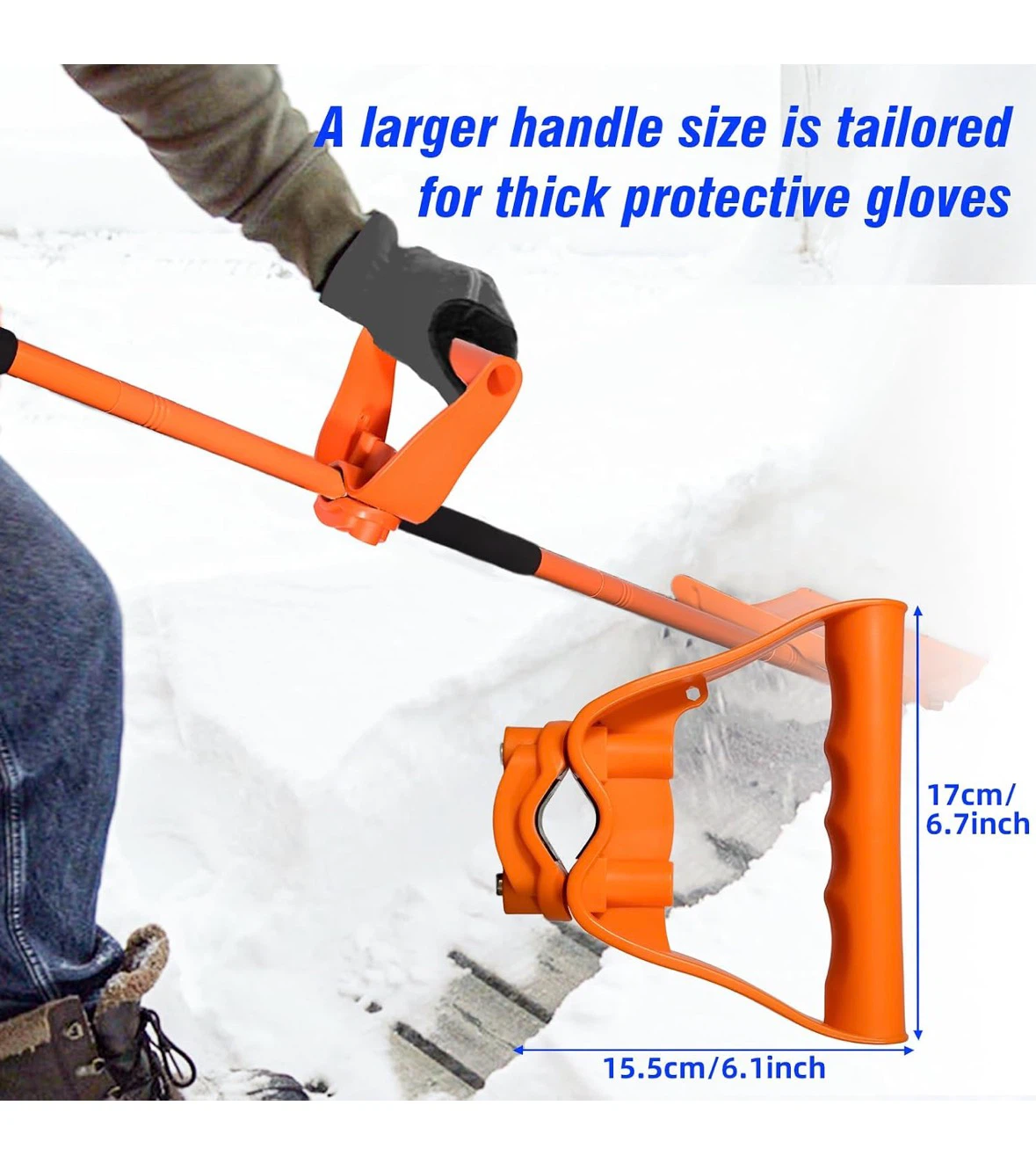 Heavy Duty Snow Shovel - photo 4
