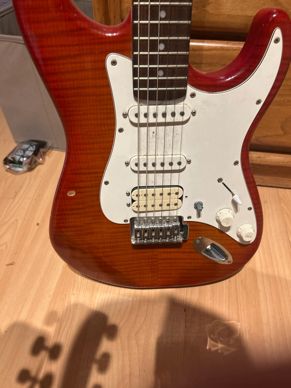 Austin Electric Guitar - Sunburst - photo 2