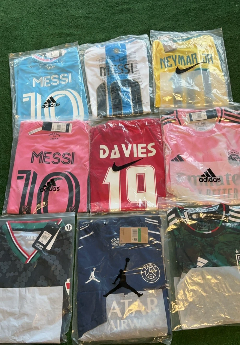 Assorted Football Jerseys