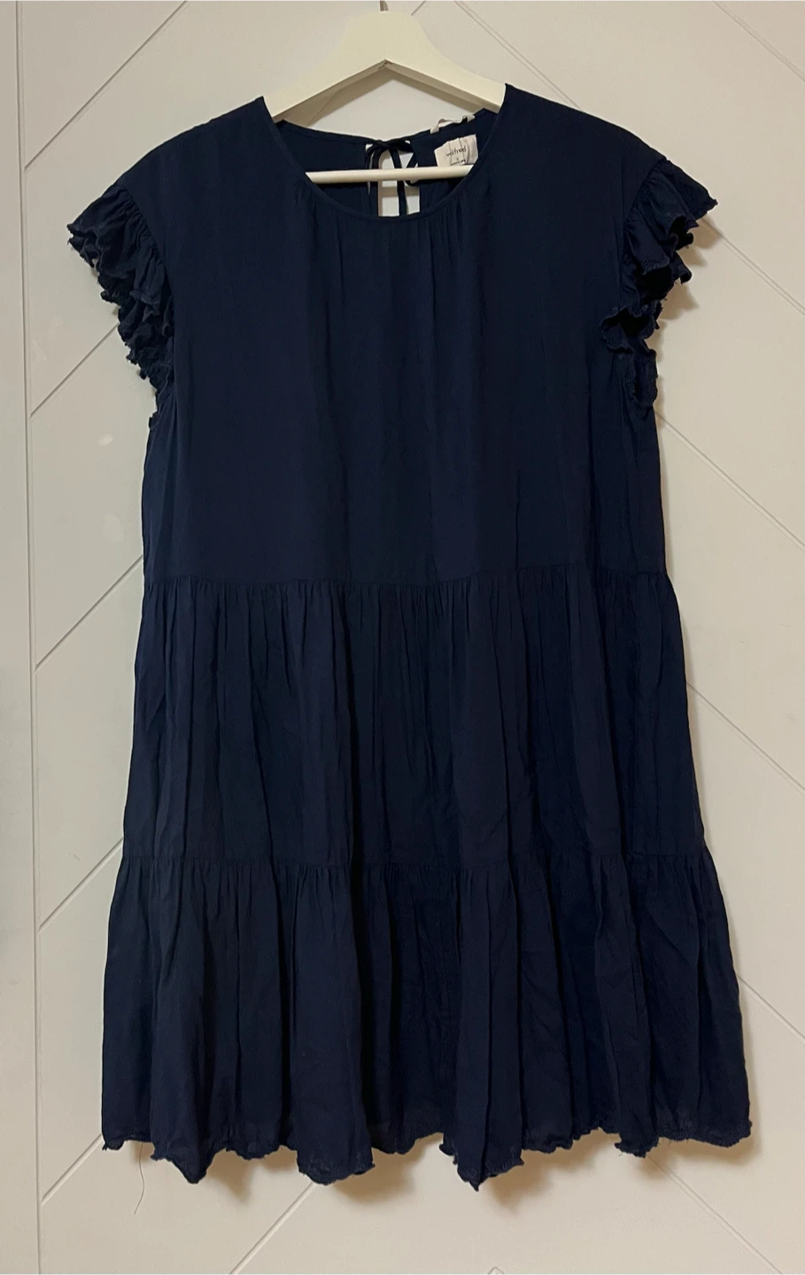 Wilfred La Bohème Navy Tiered Dress S - photo 5