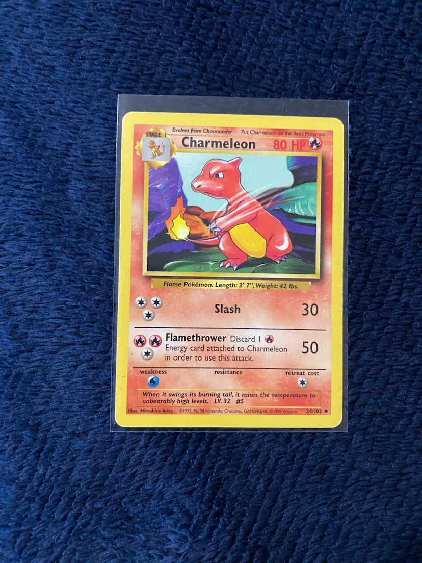Charmeleon • Pokémon Base Set (Unlimited) ***