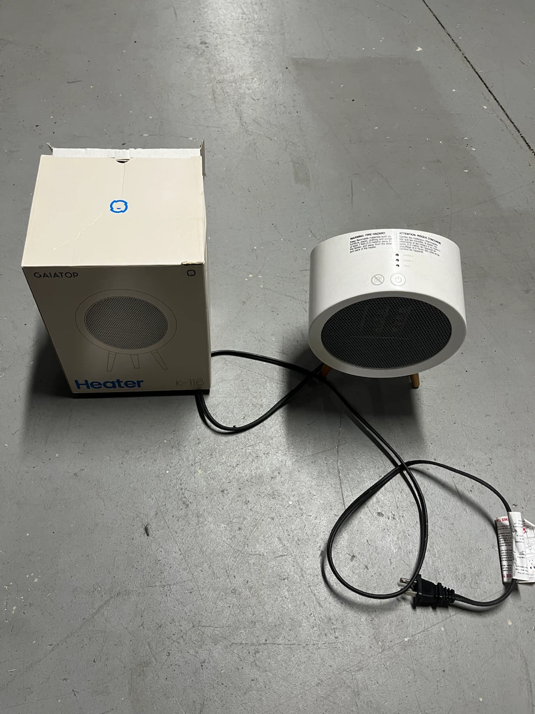 GAIATOP K-116 heater - photo 2