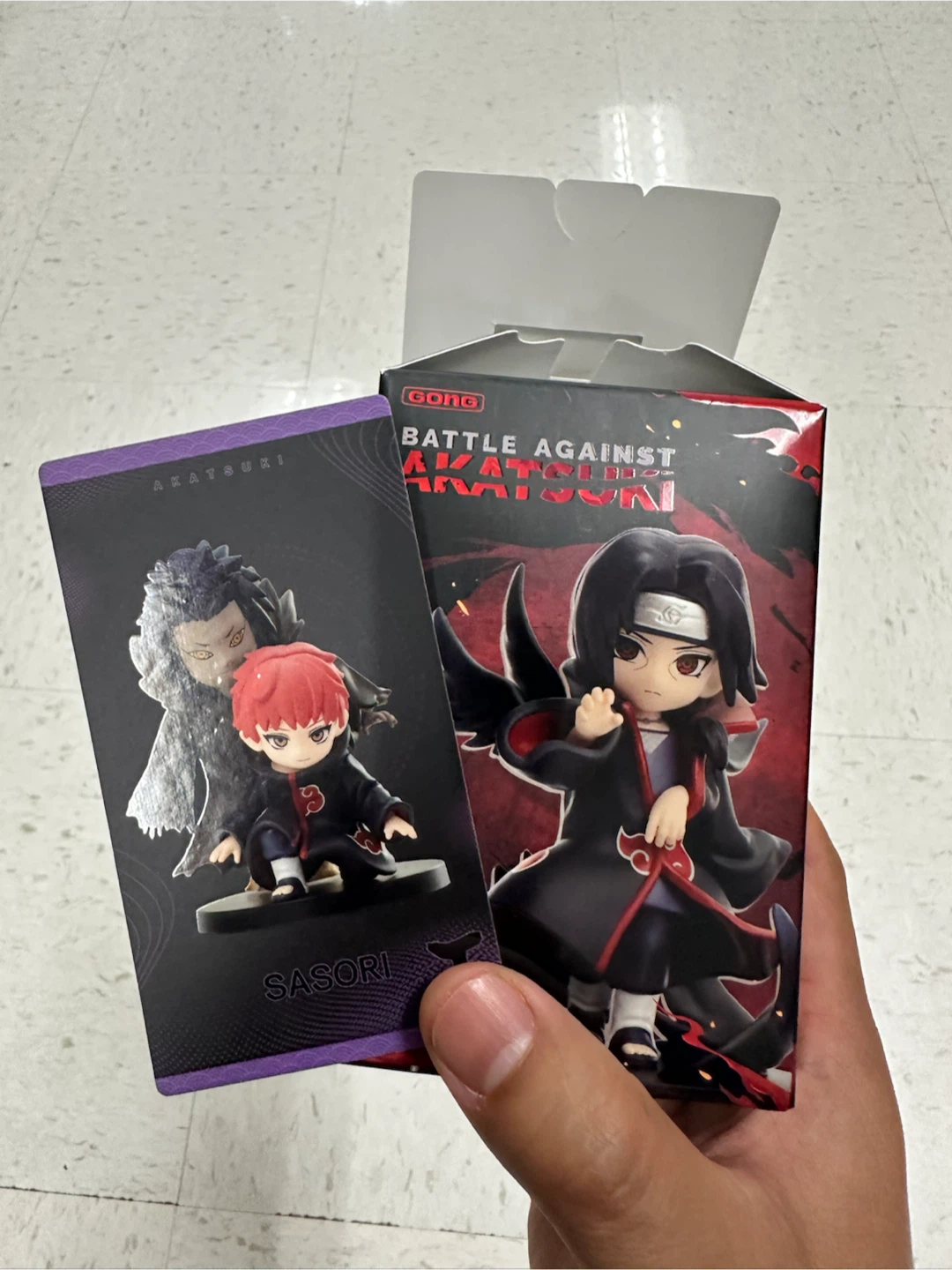 Naruto Akatsuki Mini Figures Lot (Kakuzu, Sasori, Kisame)