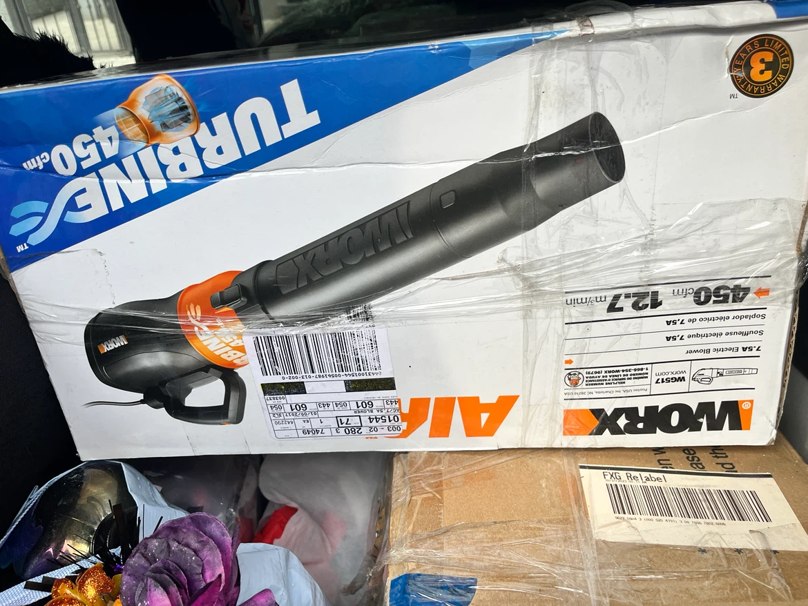 WORX Turbine 450 CFM Electric Blower - photo 2