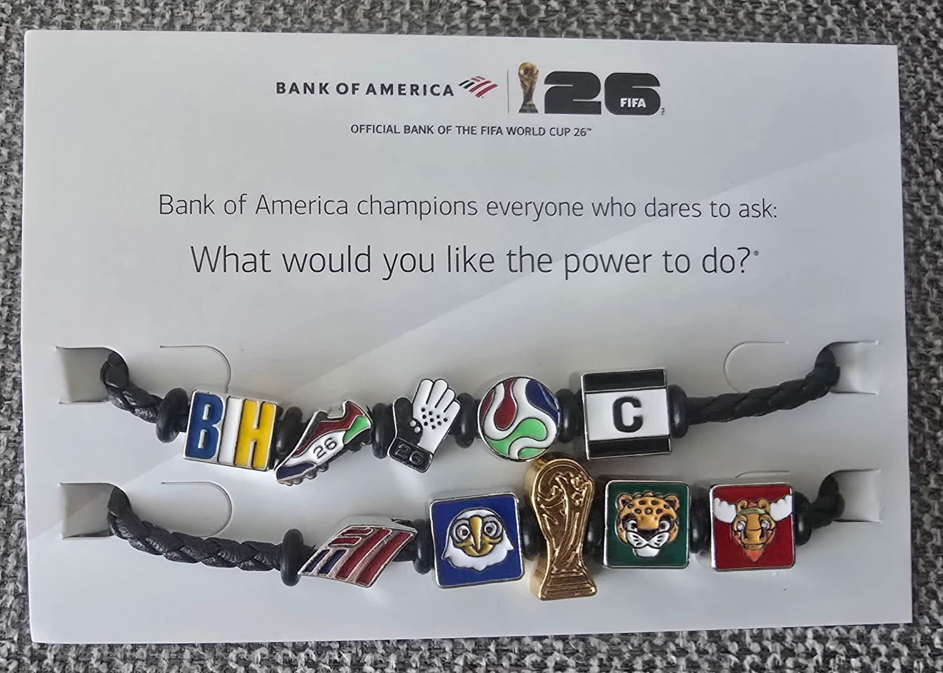 Bank of America FIFA World Cup 26 Bracelets Bosnia