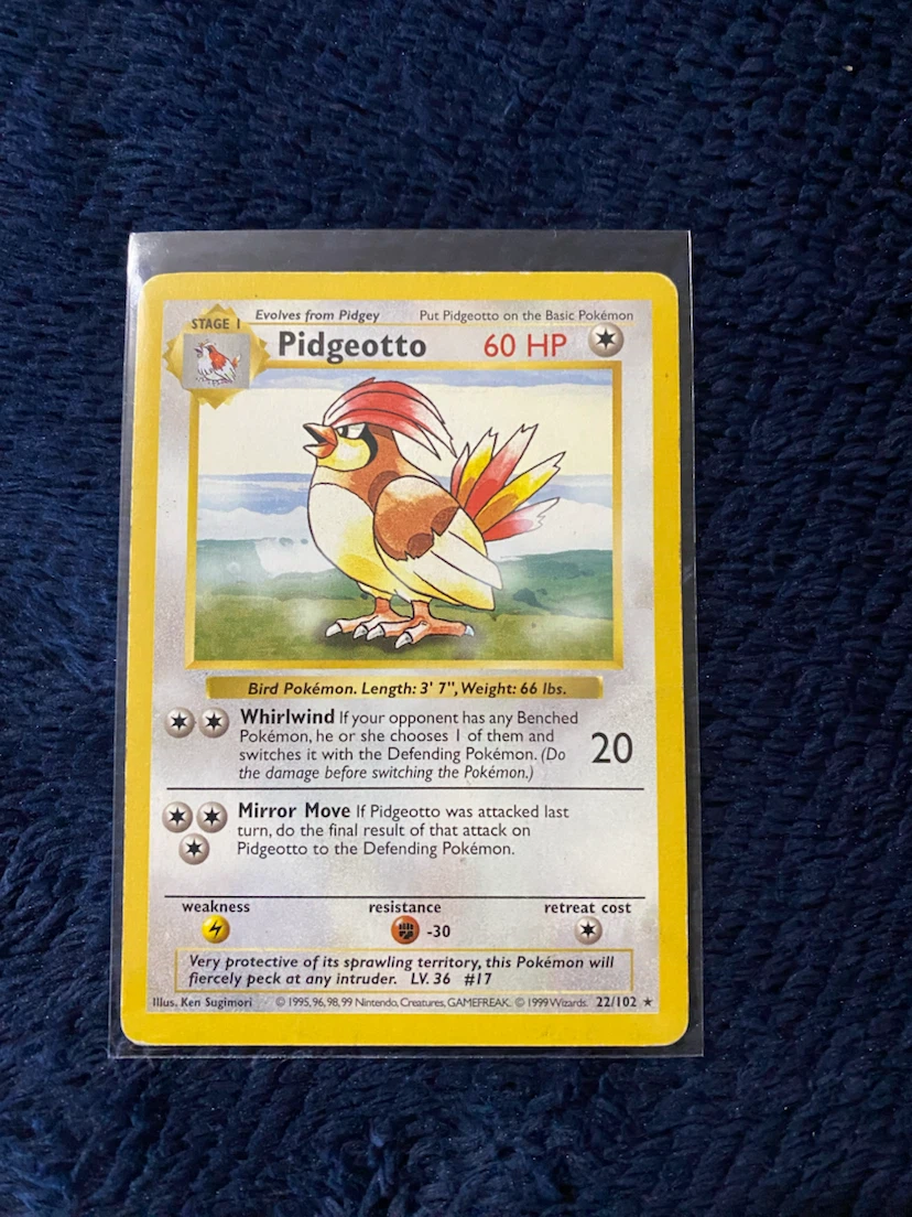 Pidgeotto • Pokémon Base Set (Unlimited) ***