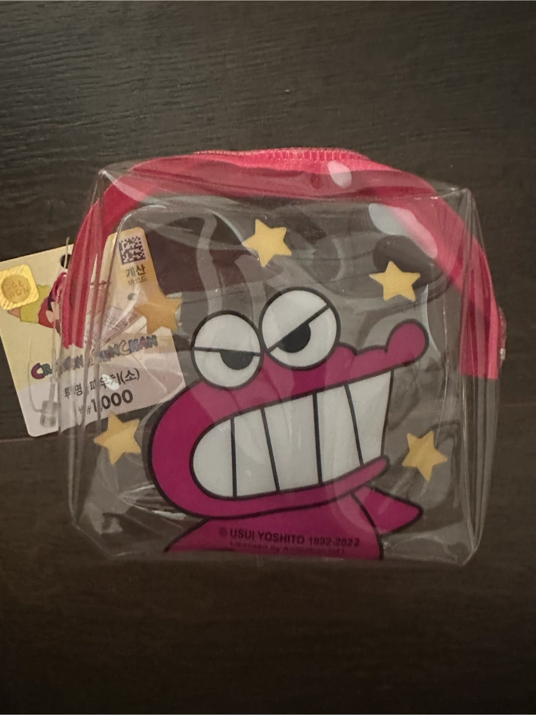 Transparent Pouch with Character Design