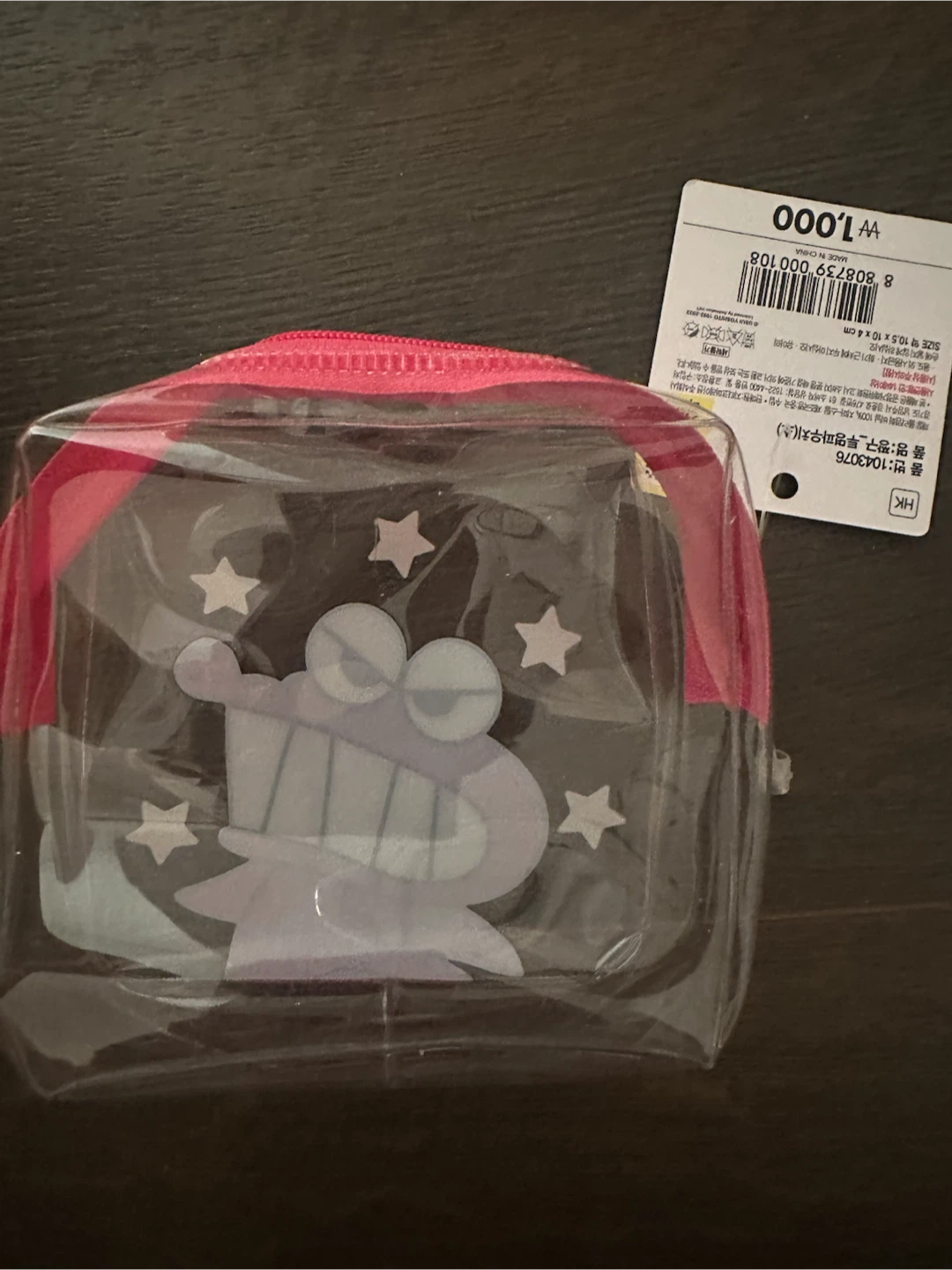 Transparent Pouch with Character Design - photo 2