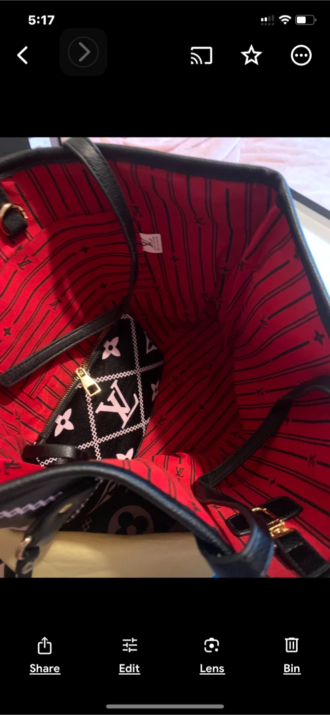 Louis Vuitton Tote Bag with Pouch - photo 2