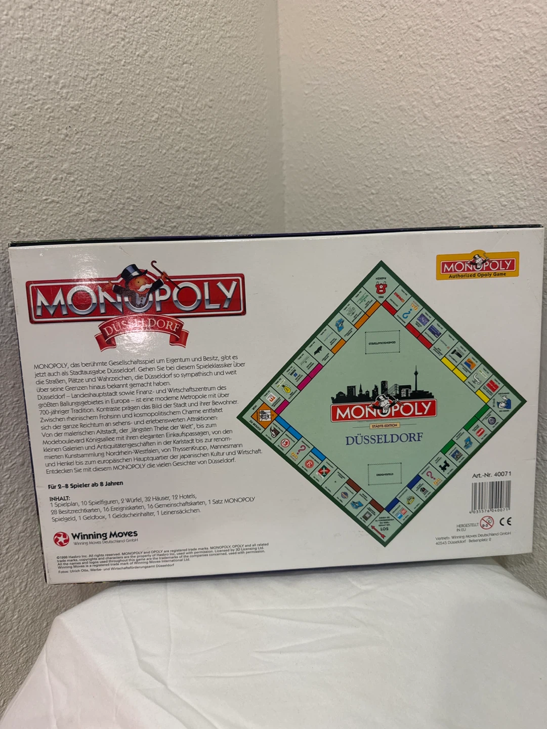 Monopoly Düsseldorf Edition Board Game - photo 2