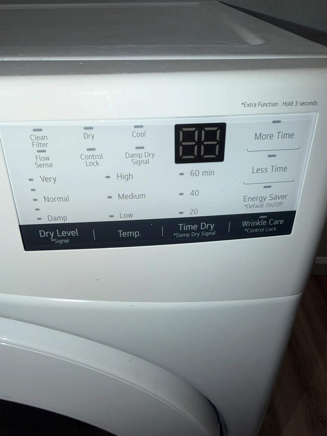 LG DLE3400W Electric Dryer - photo 4