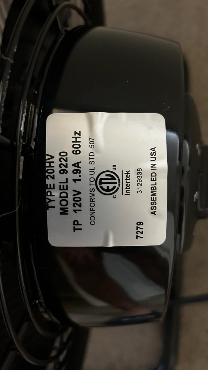 Industrial Circulation Fan Air King 9220 - photo 3