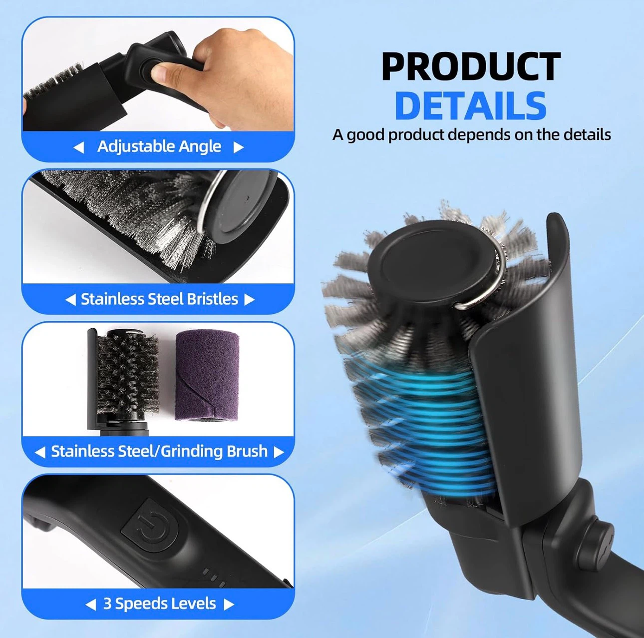 Brand new Rechargeable Electric Grill Brush - photo 2