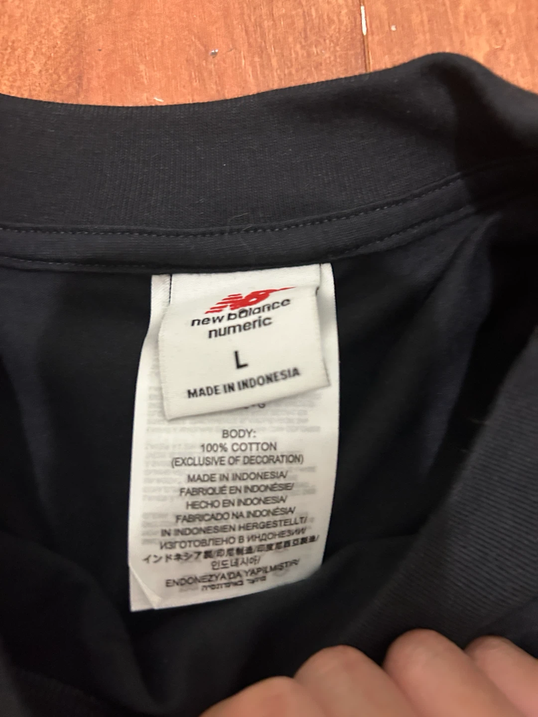 New Balance Numeric T-Shirt - Black - Size L - Men’s - photo 2