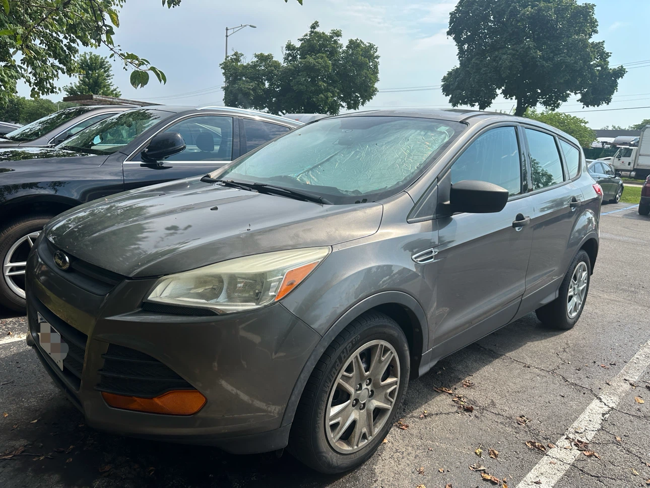 Gray 2014 Ford Escape S SUV