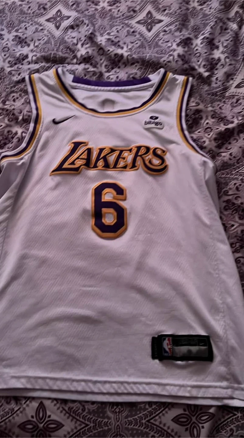 Nike Los Angeles Lakers LeBron James #6 Jersey