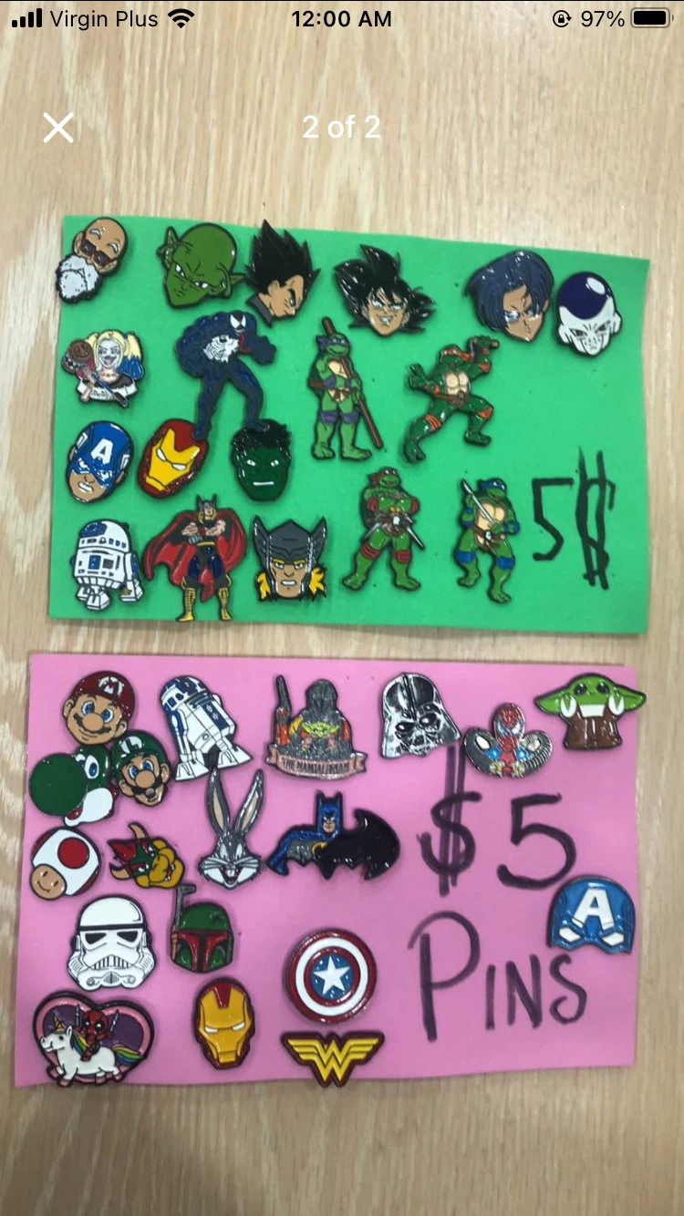 Pins (Cartoons)