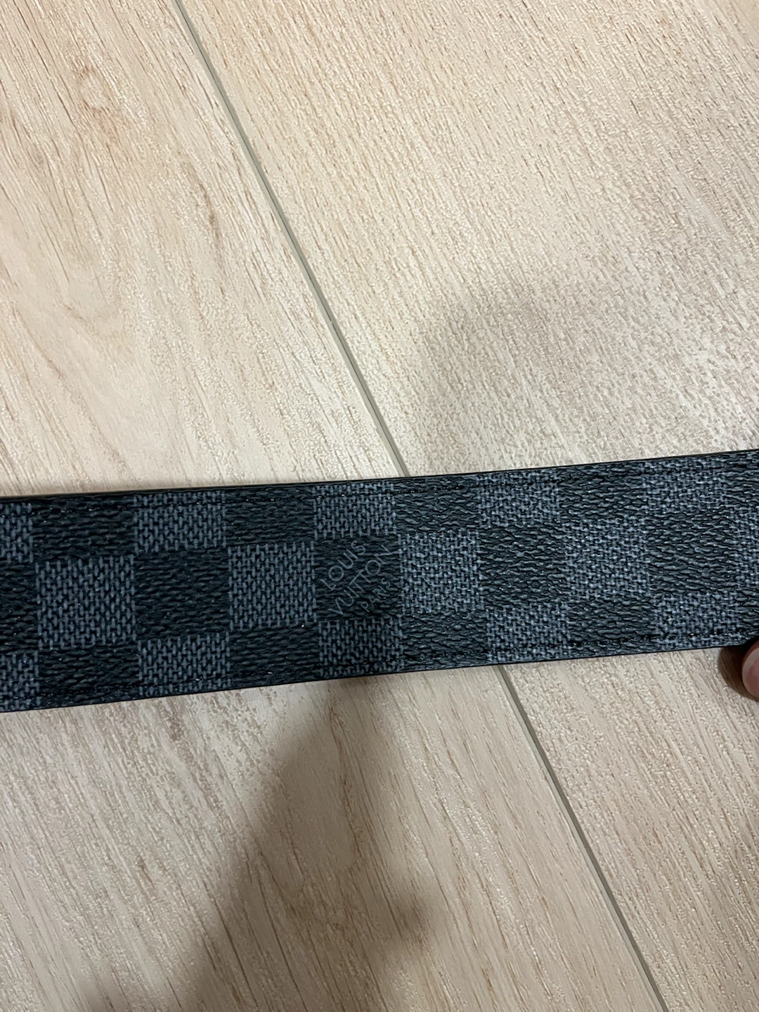 Louis Vuitton Damier Graphite Belt - photo 3