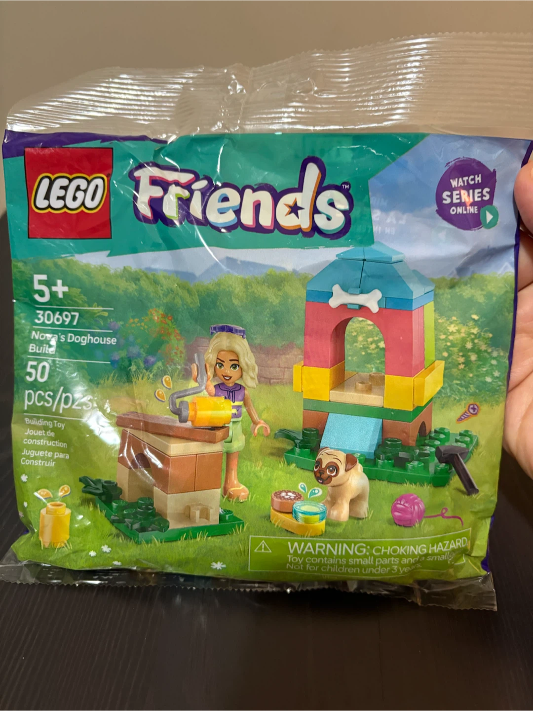 New LEGO Friends Nova's Doghouse Build Set 30697
