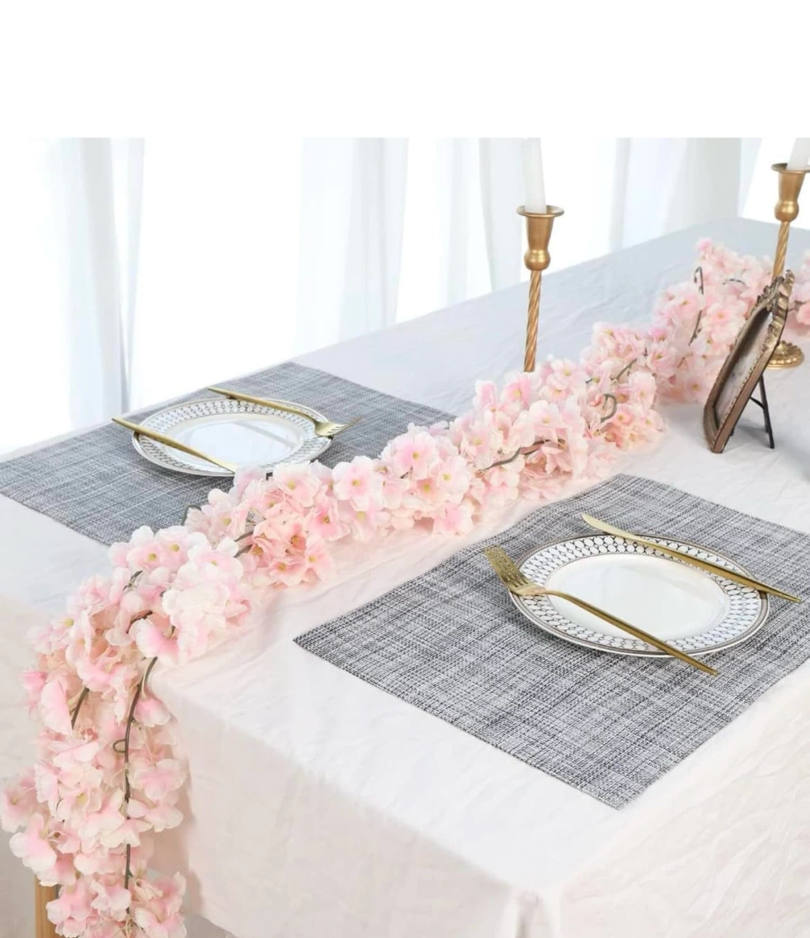 Artificial Cherry Blossom Flower Garland