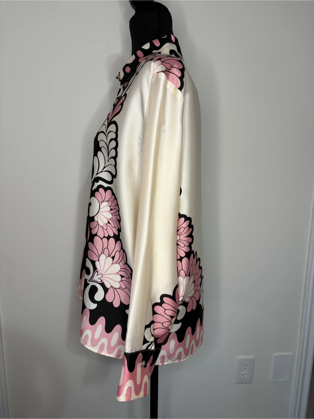 M- NEW with TAG! Zara Floral Print Button-Up Shirt - photo 5