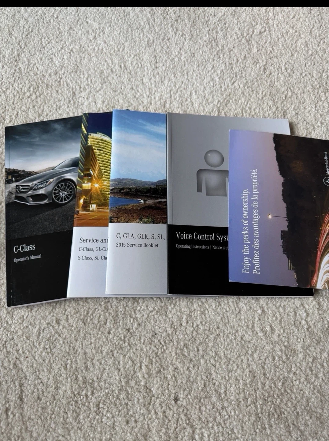 Mercedes-Benz C-Class Owner's Manual & Service Booklets - photo 3