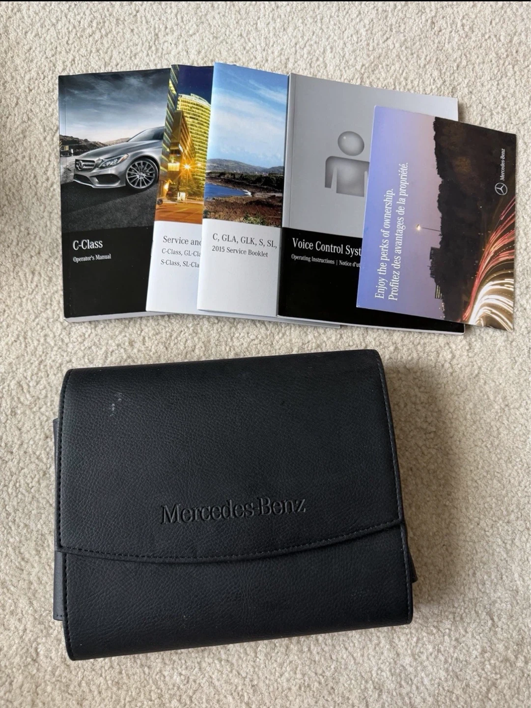 Mercedes-Benz C-Class Owner's Manual & Service Booklets - photo 2