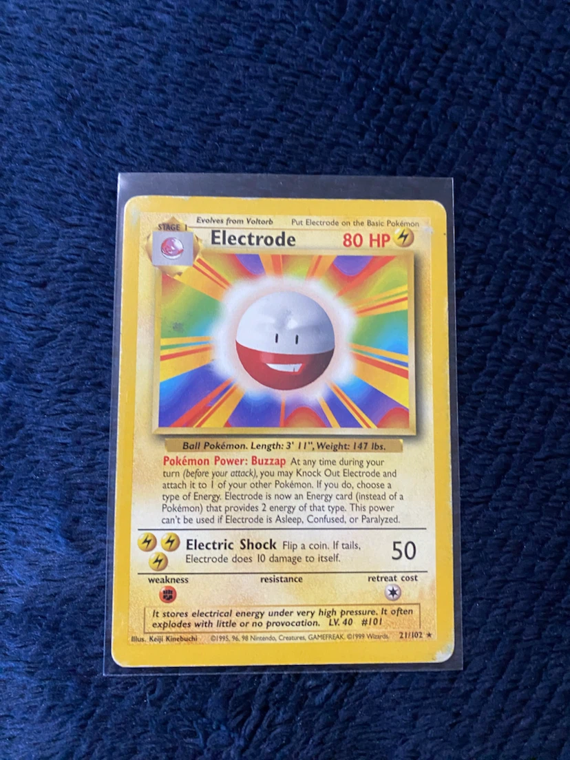 Electrode • Pokémon Base Set (Unlimited) ***