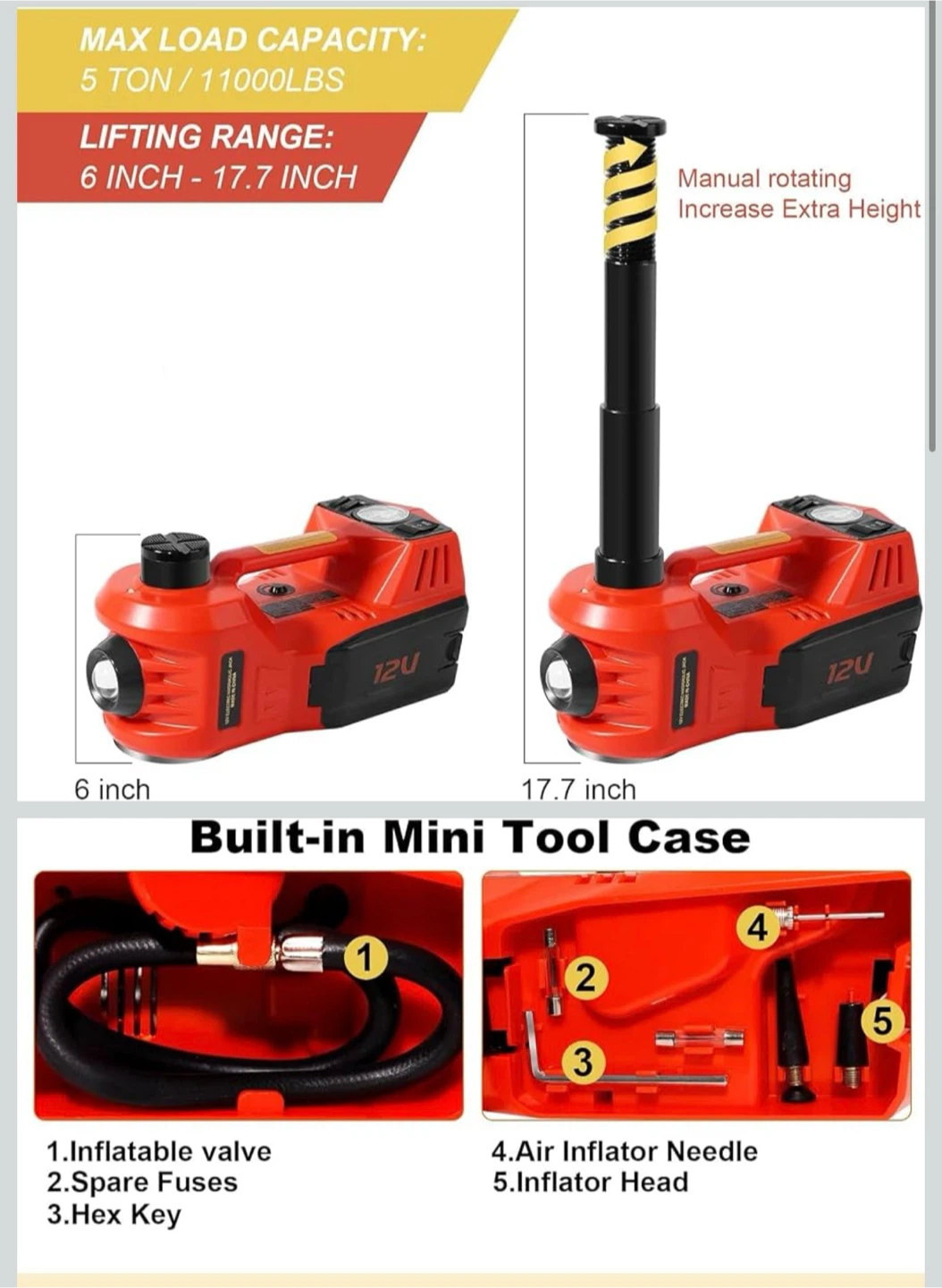 Electric car jack - photo 3