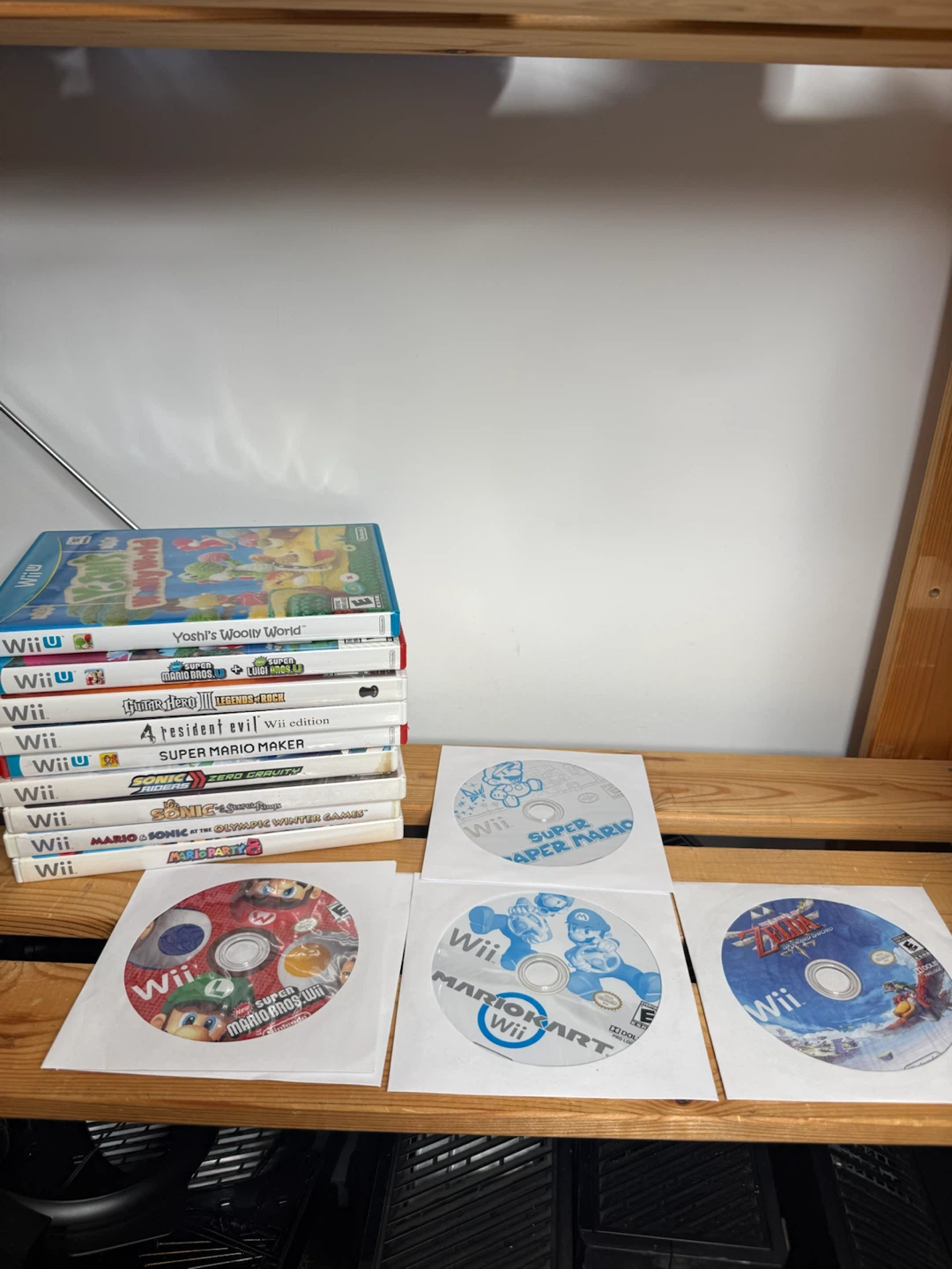 Wii and wiiU Games