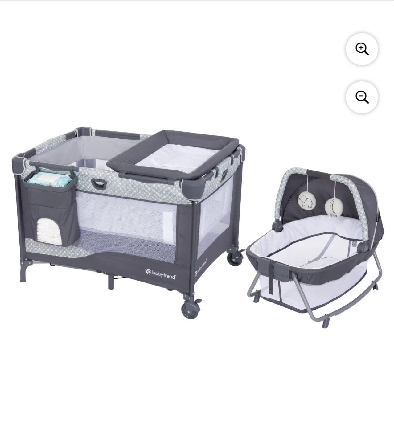 Bassinet/ Baby Trend Nursery Den Playard - photo 3