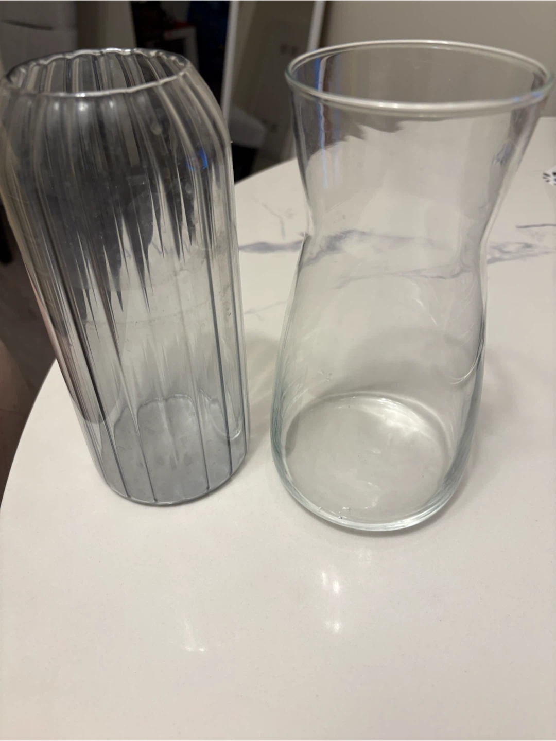 Glass Vases (Set of 2)
