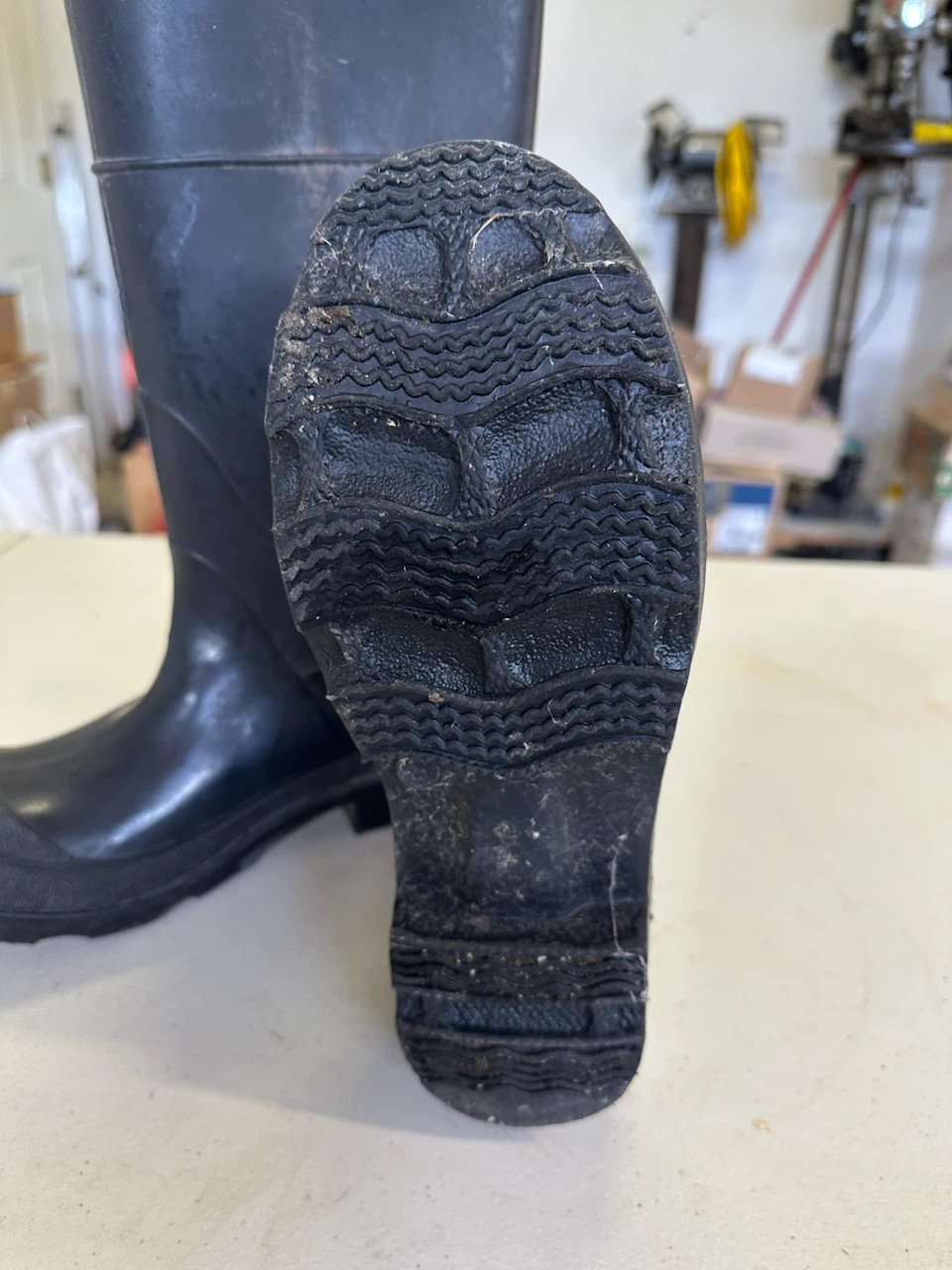 LaCrosse Black Rubber Boots - Made in U.S.A. - photo 2