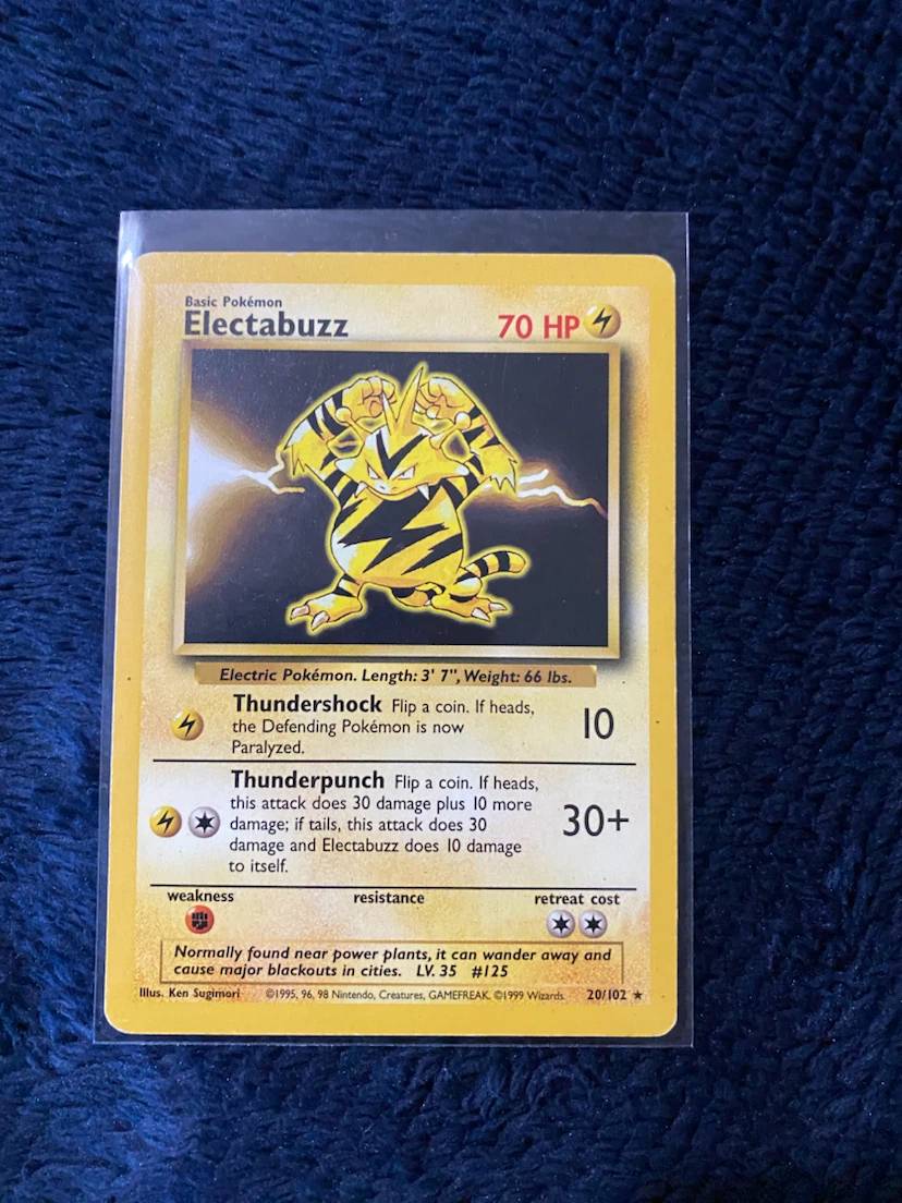 Electabuzz • Pokémon Base Set (Unlimited) ***