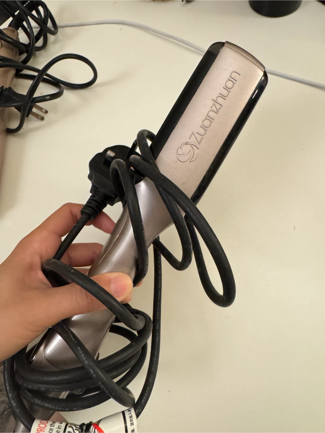 Zuanzhuan 2 Way Rotating Iron Hair Styler, hair curler - photo 3