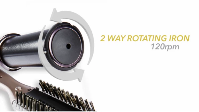 Zuanzhuan 2 Way Rotating Iron Hair Styler, hair curler - photo 5
