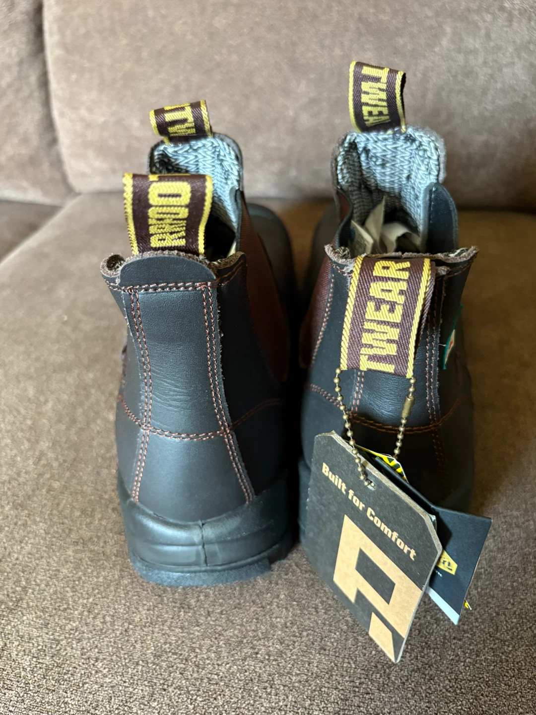 New Rockrooster Beaufort Black CSA Approved work boots - photo 2