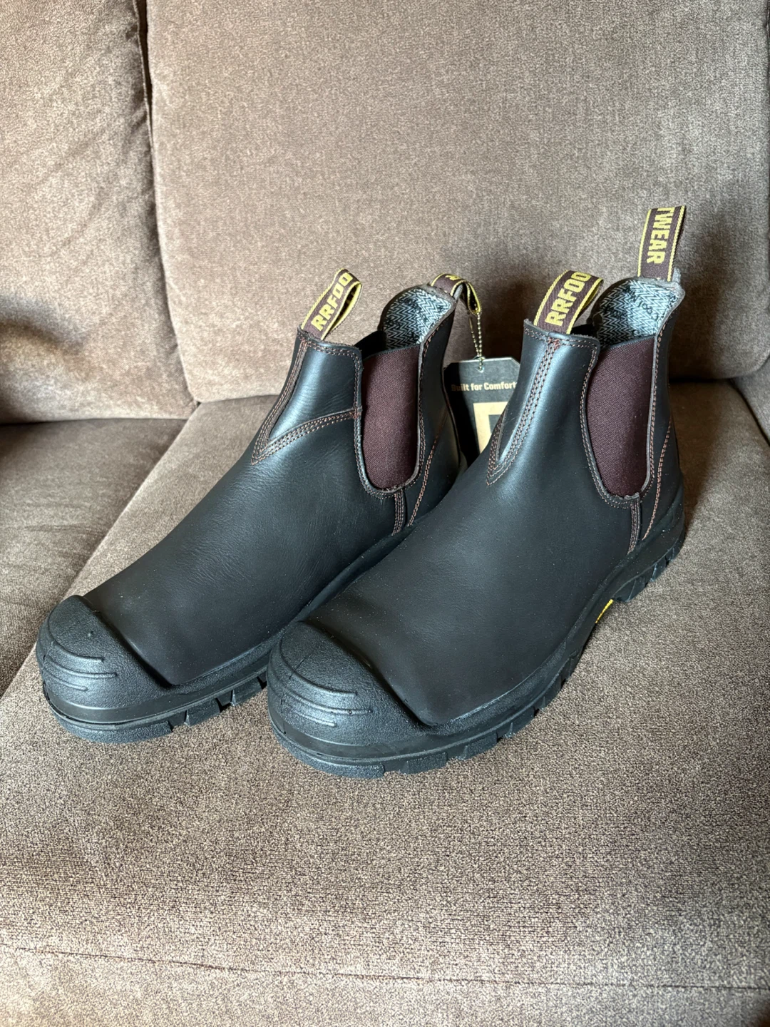 New Rockrooster Beaufort Black CSA Approved work boots - photo 3