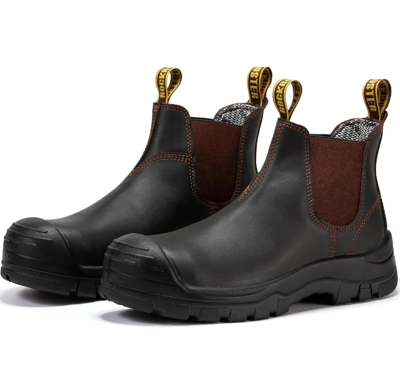 New Rockrooster Beaufort Black CSA Approved work boots - photo 5
